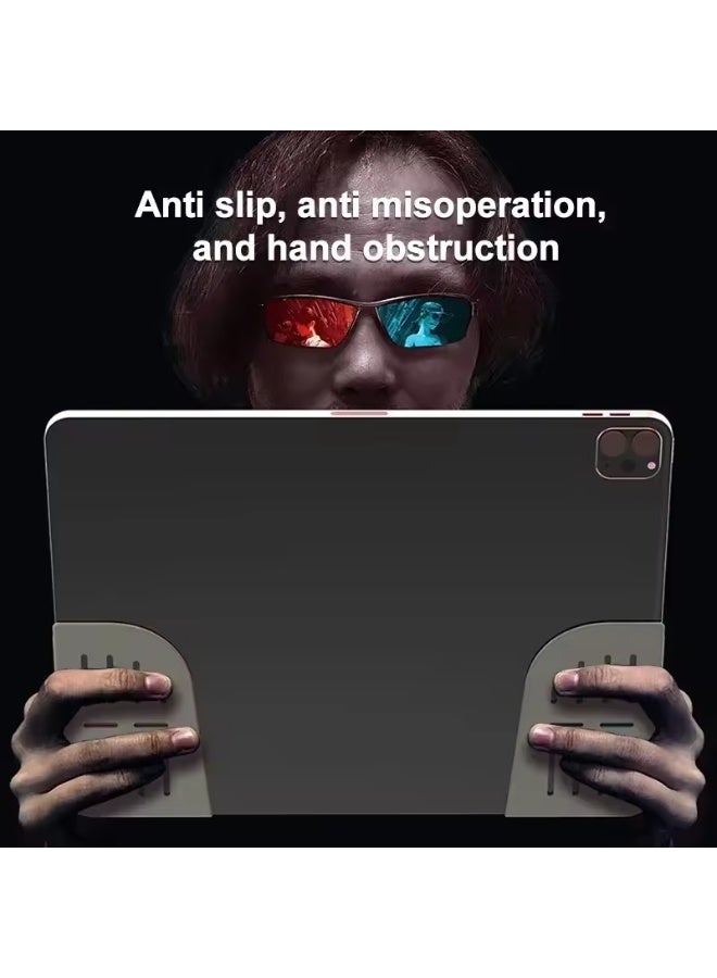 حامل ألعاب المحمول المساعد من السيليكون الناعم ، مقبض مبتكر بشكل مريح ، ملحقات الألعاب ، iPad Pro ، جهاز لوحي ، Z25 ، 2 روض - Image 4