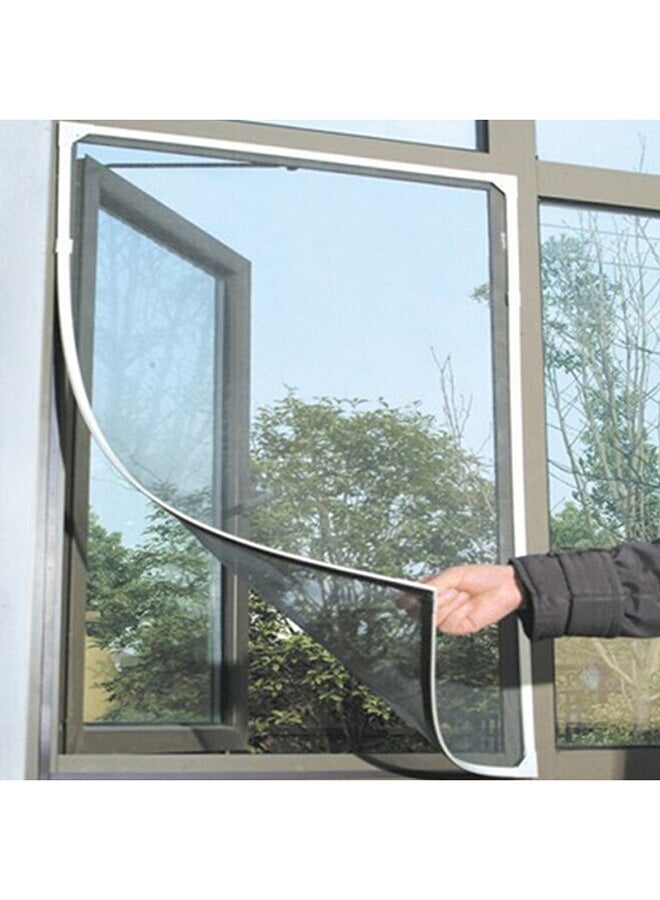 Window Mosquito Net Black/White 1.5x1.3meter - Image 1