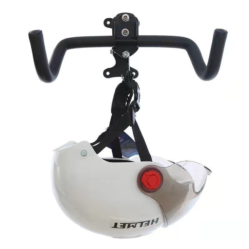 WAOKN Bike Wall Mount Storage Rack ，Mountain bike hook，Wall fixed double hooks- Foldable Length And Angle Adjustable Horizontal Bicycle For Garage,Indoor,Home,Road Bikes,Mountain Bikes,Hybrid Bikes With Screws - Image 5