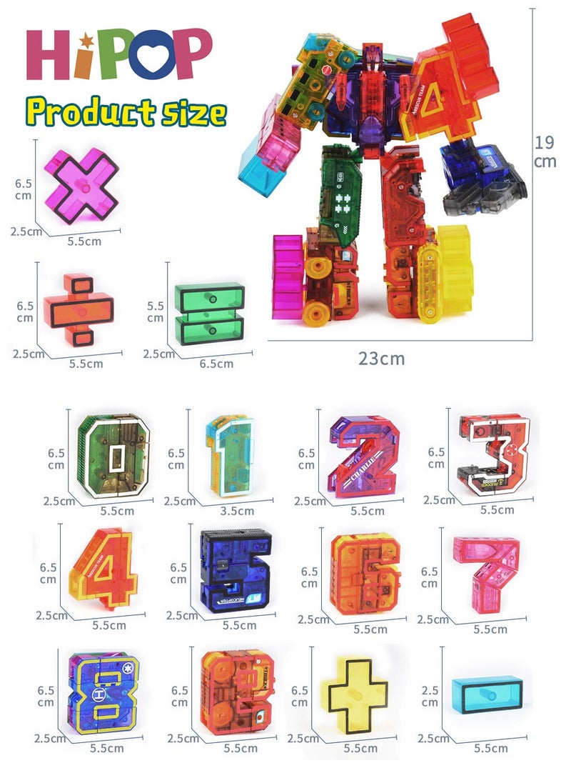 HIPOP 15 In 1 Building Blocks Assembling Toy for Kids,Children's Handmade DIY Construction Toys  - Image 5