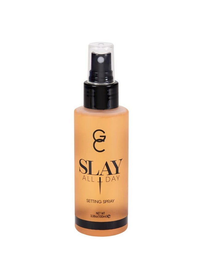 Gerard Cosmetics Gerard Cosmetics Slay All Day Makeup Setting Spray | Peach Scented | Matte Finish with Oil Control | Cruelty Free, Long Lasting Finishing Spray, 3.38oz (100ml)  - Image 1