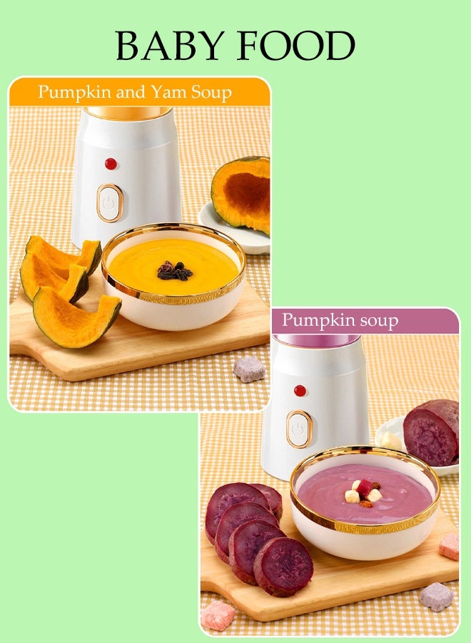 DUNISO Portable Juicer Blender Multifunctional Electric Mini Mixer with Lid USB Rechargeable Fruit Veggie Juicer with 2 Cup Lightweight Easy Clean Cordless liquidizer for Juice Shakes and Smoothies - Image 3