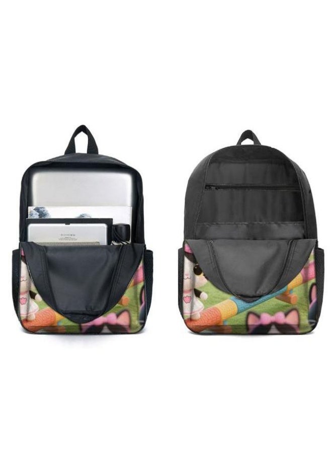 Bright Li Fire Unlock the new fashion of childish fun! Three-piece set of bags, cartoon elements for children and teenagers (students, children, friends' outings, mountain climbing, schooling, etc. can be used) - 46 - Image 4
