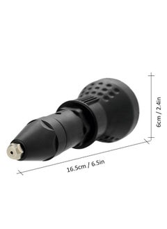 NIBEMINENT Steel Screwdriver Core Riveting Tool Black 20x6.2x7.2centimeter  - Image 2