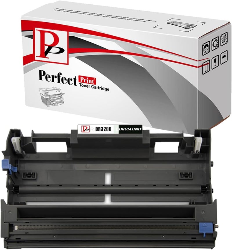 وحدة الأسطوانة المتوافقة PerfectPrint بديلة لـ Bdr3200 لطابعات Brother DCP-8070D وDCP-8085DN وHL-5340D وHL-5340DL وHL-5350DN وطابعة الليزر أحادية اللون ثنائية الوجه HL-5370DW وHL-5380DN وMFC-8370dn وMFC-8380DN وMFC-8880DN - Image 1