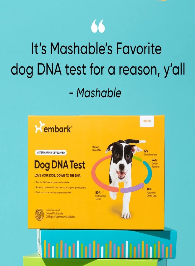 Embark Breed Identification Kit - Most Accurate Dog DNA Testing Kit - 99% Breed Ancestry Accuracy for Mixed Breed Dogs - Plus Relative Finder & Family Tree - Image 4
