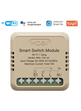 Tuya WiFi Intelligent Switch Dimmer DIY Module Light Switch Mobilephone APP Remotely Control Activate Home Devices Compatible with Alexa and Google Assistant for Voice Control - pzsku/ZEC79B3D9CE4C8D17D1A6Z/45/_/1702971992/3455d7b5-2af1-4e97-9d86-1ea92fb0bd4e