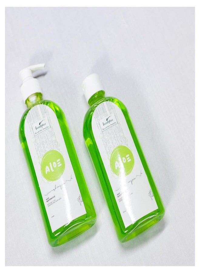 Beauty buzz Aloevera Shampoo Extract of Moringa & Methi | No Parabens & Sulphate | Helps in Hair Growth & Dandruff | Good For Healthy Hair Growth - 500ml - Image 2