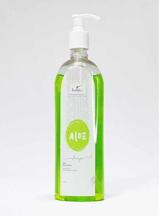 Beauty buzz Aloevera Shampoo Extract of Moringa & Methi | No Parabens & Sulphate | Helps in Hair Growth & Dandruff | Good For Healthy Hair Growth - 500ml - Image 1