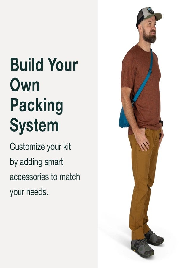 Osprey Ultralight Shoulder Satchel, Mars Orange - Image 4