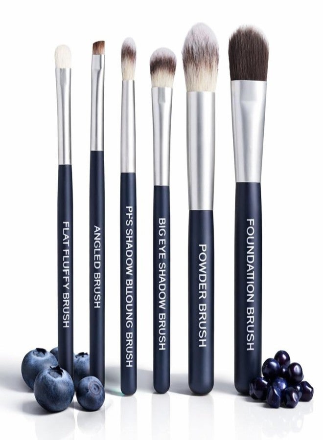 Cuffs n Lashes Beginners Basic Face & Eye Brush Set of 6 - Image 1
