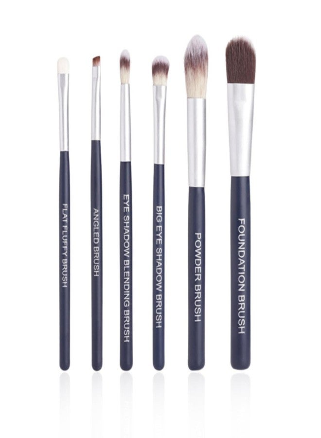 Cuffs n Lashes Beginners Basic Face & Eye Brush Set of 6 - Image 5