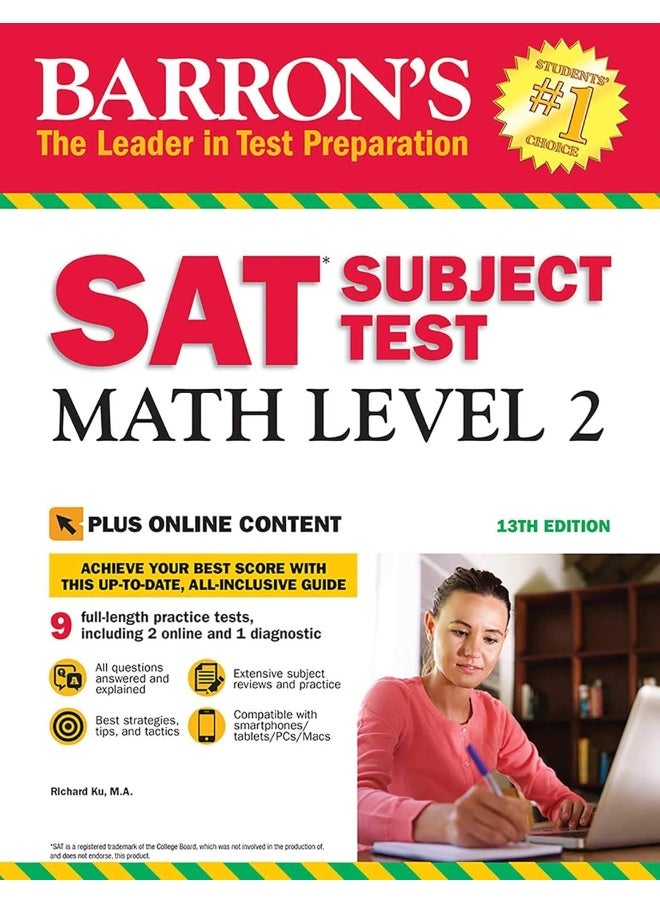 Barron's SAT Subject Test Math Level 2 