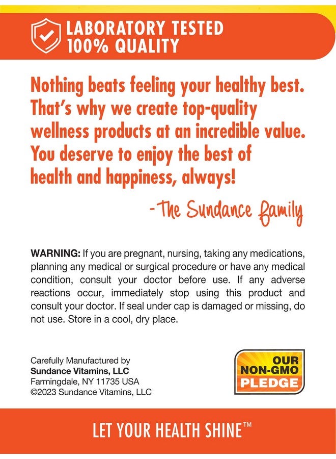 Sundance High Potency Vitamin E | 450mg (1000 IU) | 60 Softgels | Essential Vitamin Supplement | Non-GMO and Gluten Free Formula - Image 5