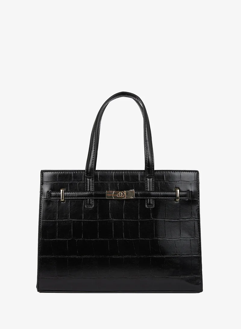 Faux Leather Crossbody Bag