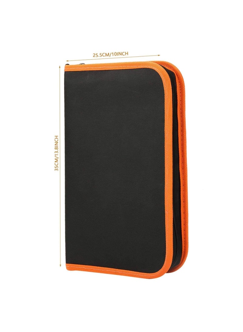 SYOSI Pumpkin Carving Kit, 13PCS Sharp Manual Sculpt Halloween Pumpkin Lantern Carving Tools with Storage Bag, Professional Pumpkin Cutting Supplies Kit for Sculpture Experts & Beginners - Image 4