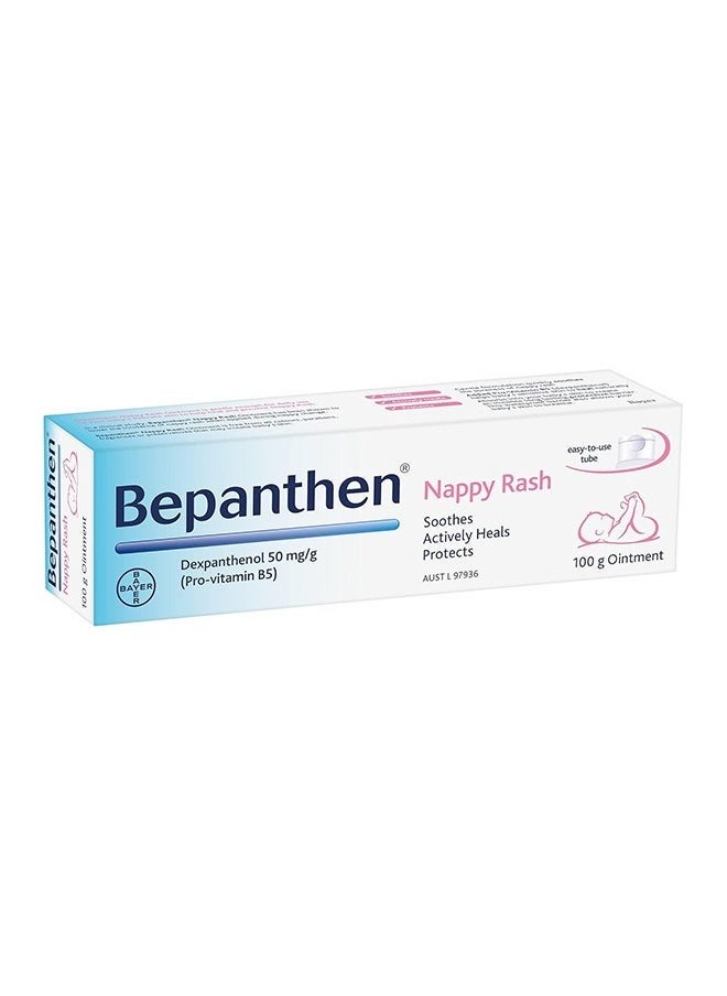 Bepanthen Bepanthen Baby Nappy Rash Ointment 100g – Protects, Soothes & Prevents Diaper Rash with Provitamin B5  - Image 1