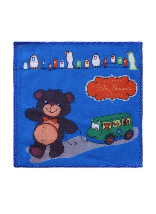 Baby Face Towel;Extra Soft Cotton Fill Reusable Napkins;Coral Fleece Baby Face Hankies For Infants And Toddlerspack Of 36 (Multicolor)