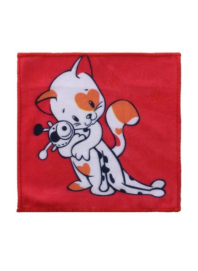 Baby Face Towel;Extra Soft Cotton Fill Reusable Napkins;Coral Fleece Baby Face Hankies For Infants And Toddlerspack Of 36 (Multicolor)