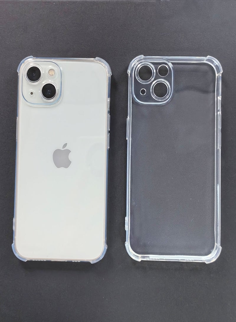 حافظة آيفون نحيفة شفافة للغاية من مادة TPU شفافة وغطاء واقي للآيفون 13 (6.1 بوصة) - Image 2