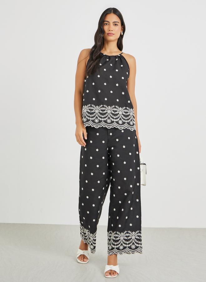 Styli Embroidered Strappy Top - Image 2