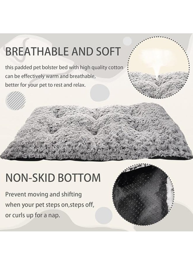 Moro Moro Soft Plush Fur & Plastic Dog Mattress – Cozy, Warm & Non-Slip Pet Bed  - Image 4