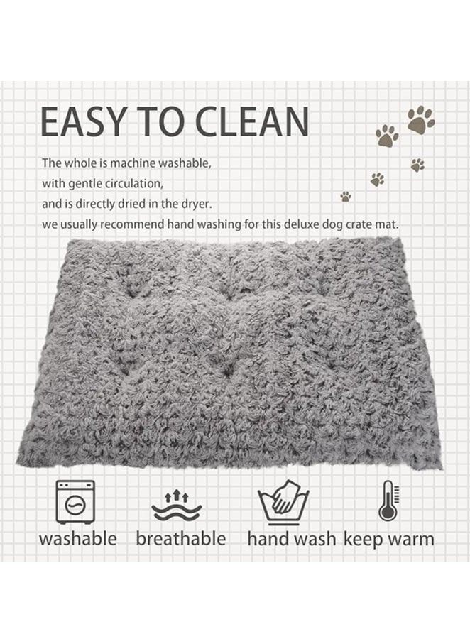 Moro Moro Soft Plush Fur & Plastic Dog Mattress – Cozy, Warm & Non-Slip Pet Bed  - Image 2