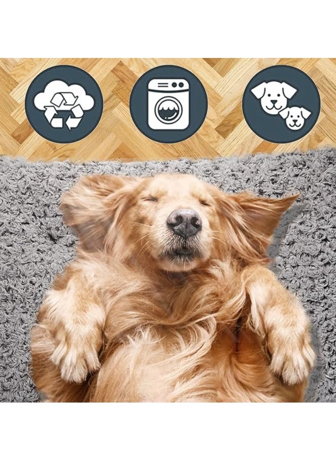 Moro Moro Soft Plush Fur & Plastic Dog Mattress – Cozy, Warm & Non-Slip Pet Bed  - Image 5
