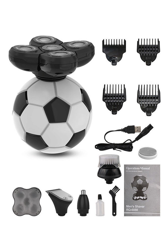 Sharpdo 5-in-1 Electric Shavers, Waterproof, Faster-Charging, LED Display, Rechargeable, Cordless Rotary Razor - Grooming Shaver Kit - Beard Trimmer, Nose Hair& Hair Clippers - Image 1