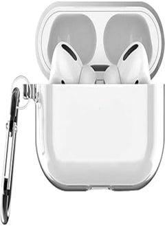 Generic Transparent protective hard clear case cover for airpods pro - pure transparent 