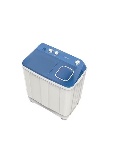 Washing Machine Half Auto 12 Kg Pump White x Blue TMH-HS12CP(WB)