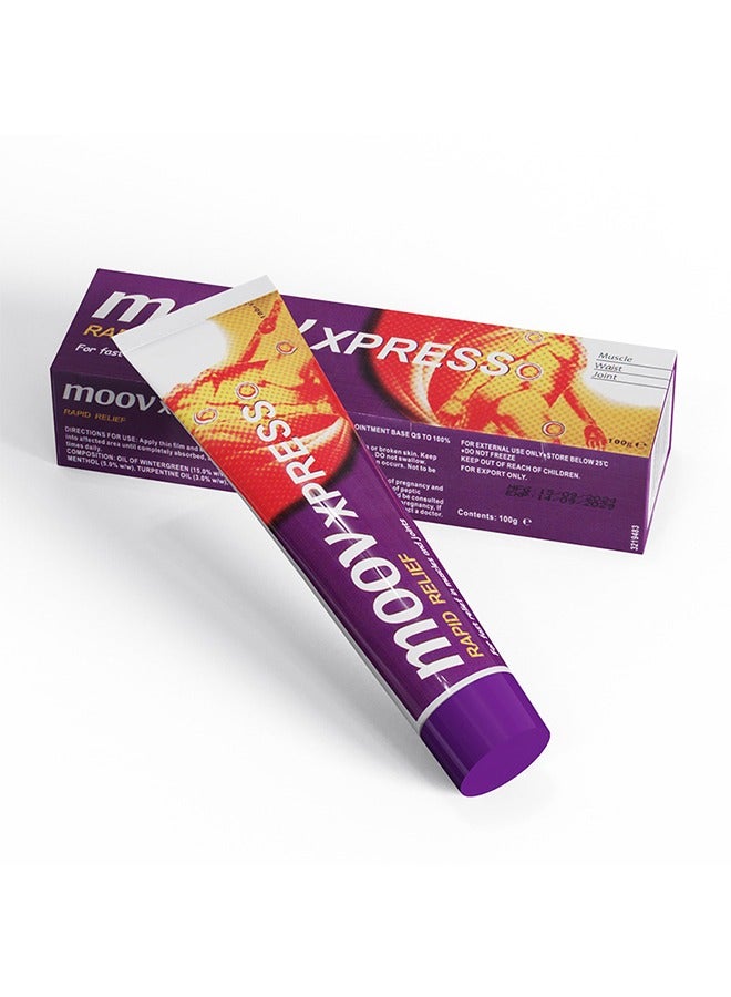 موف سريع مسكن مرهم ، مرهم مسكن المفاصل لتخفيف آلام الظهر ، والأعشاب النباتية المكونات ، تنطبق على الكتف والرقبة والخصر والساقين والركبتين وغيرها من الأماكن - Image 1
