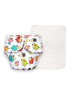 Superbottoms Basic Reusable Cloth Diaper For Babies 0 3 Years ; Freesize Adjustable Washable And Reusable Cloth Diaper For Babies ; Outer Shell Only ; (Without Dry Feel Pad ;Soaker ; Insert) (Sheep)  - Image 4