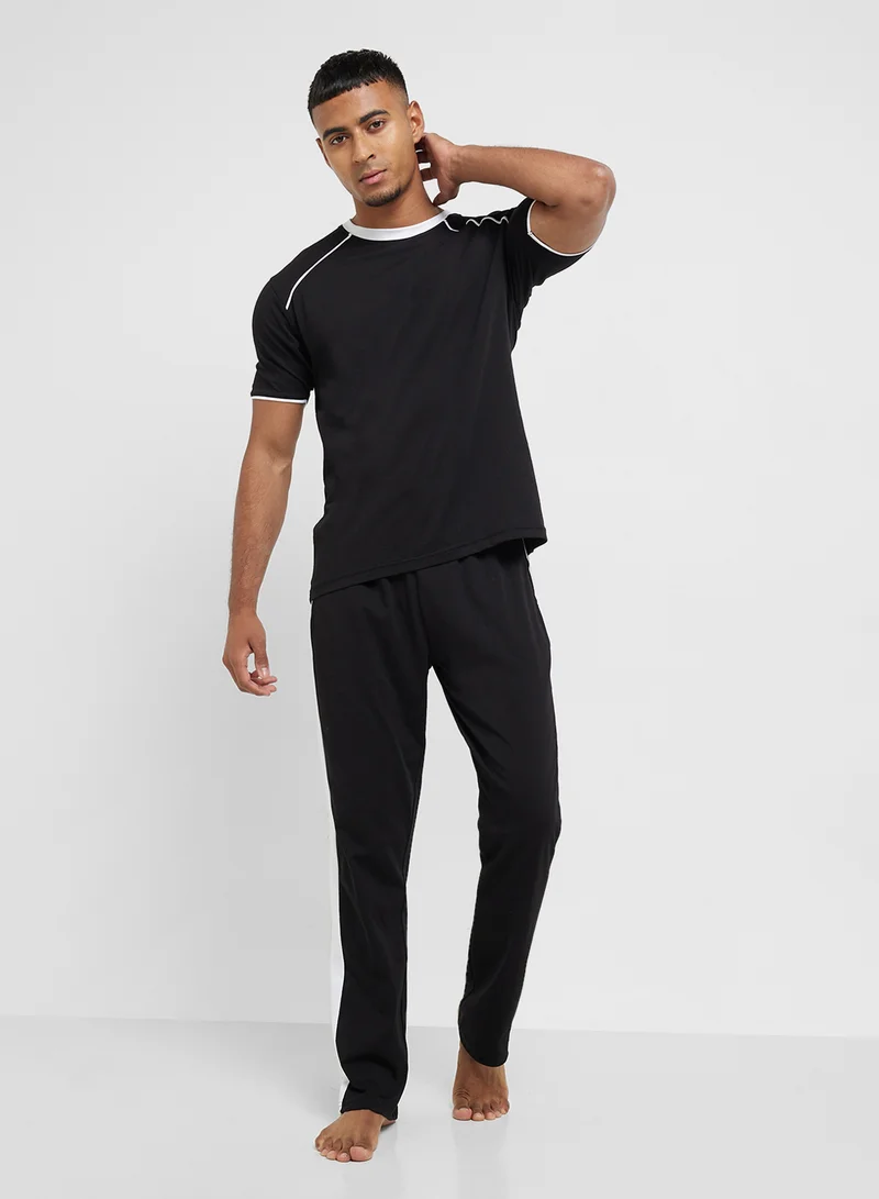 Seventy Five Nightwear T-Shirt & Pants Set