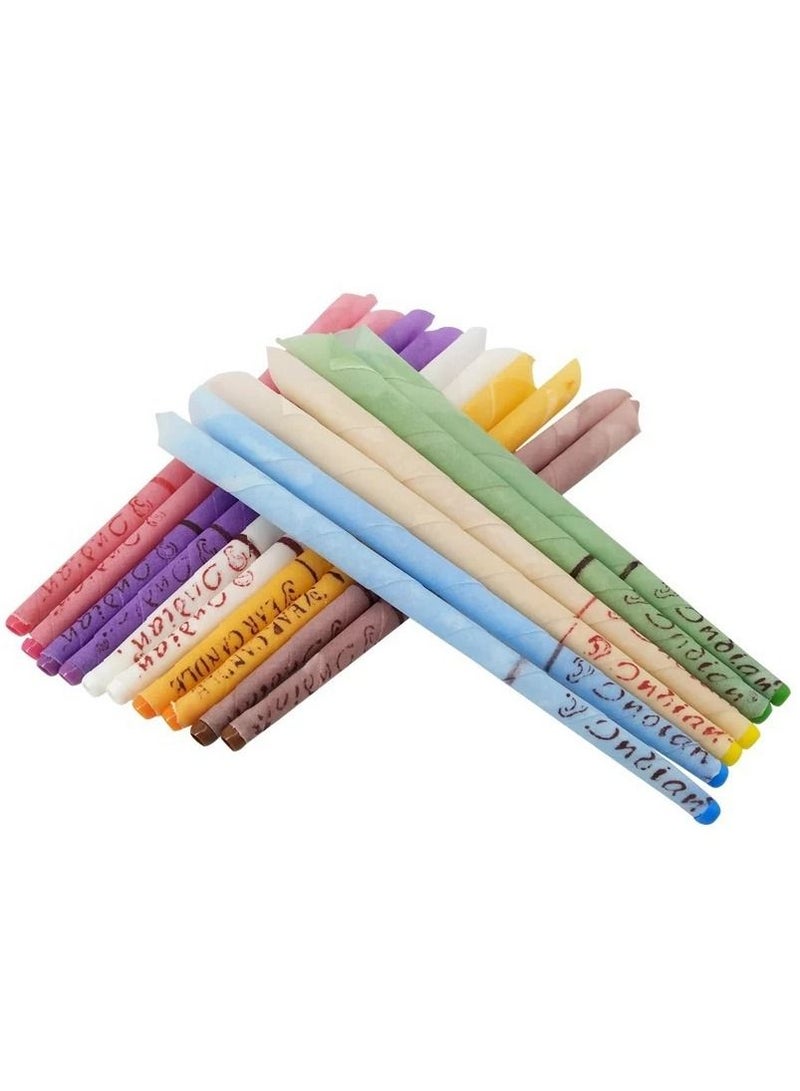 Generic Pack of 16 Aromatherapy Ear Candles Natural Beeswax Aromatherapy for Ear Cleaning Reduce Tinnitus And Improve Sleep  - Image 1
