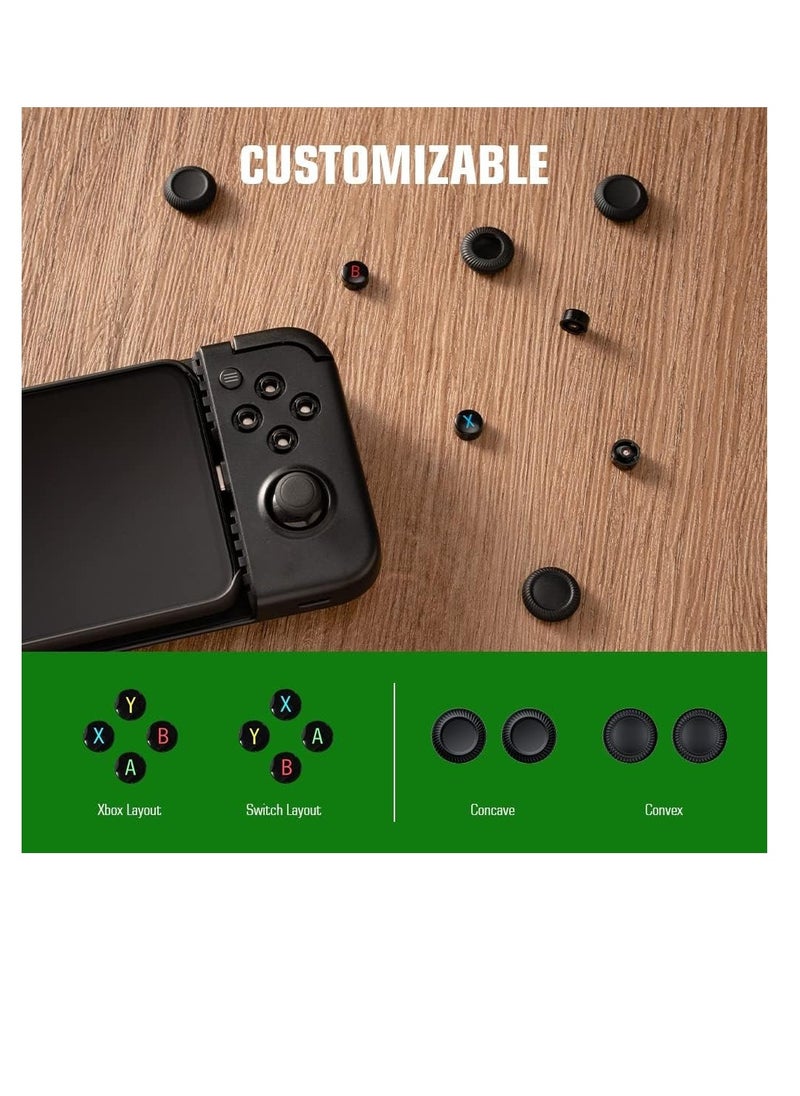 For X2 Pro-Xbox Mobile Game Controller For Android Type-C (100-179mm) Phone Controller For XCloud Stadia Luna - 1 Month Xbox Game Pass Ultimate -Passthrough Charging (Black)  - Image 5