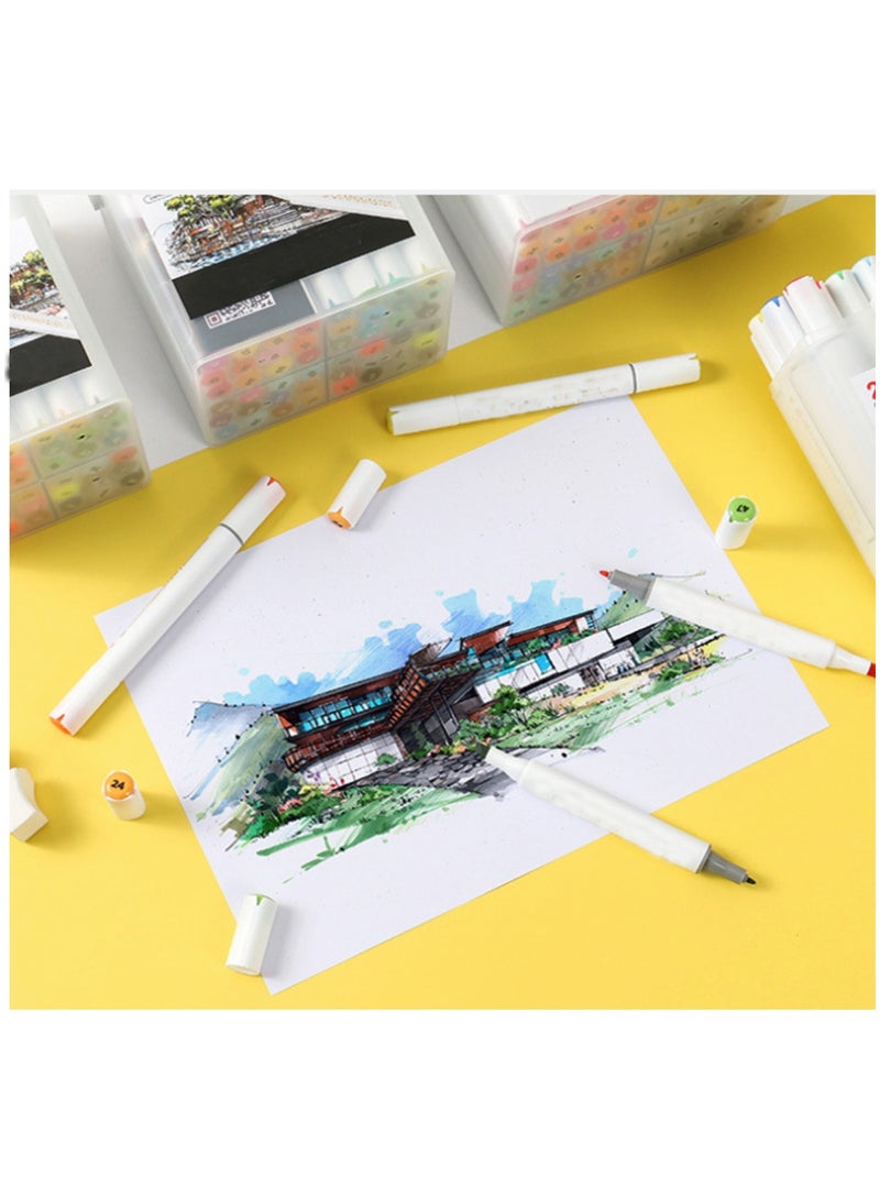 dreamons link Professional hand-painted cartoon children's oily marker pen - Image 3