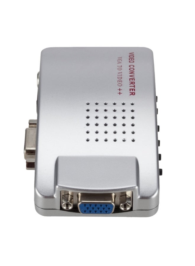 PC Converter Box VGA to AV Converter Video Switch Box - Image 4