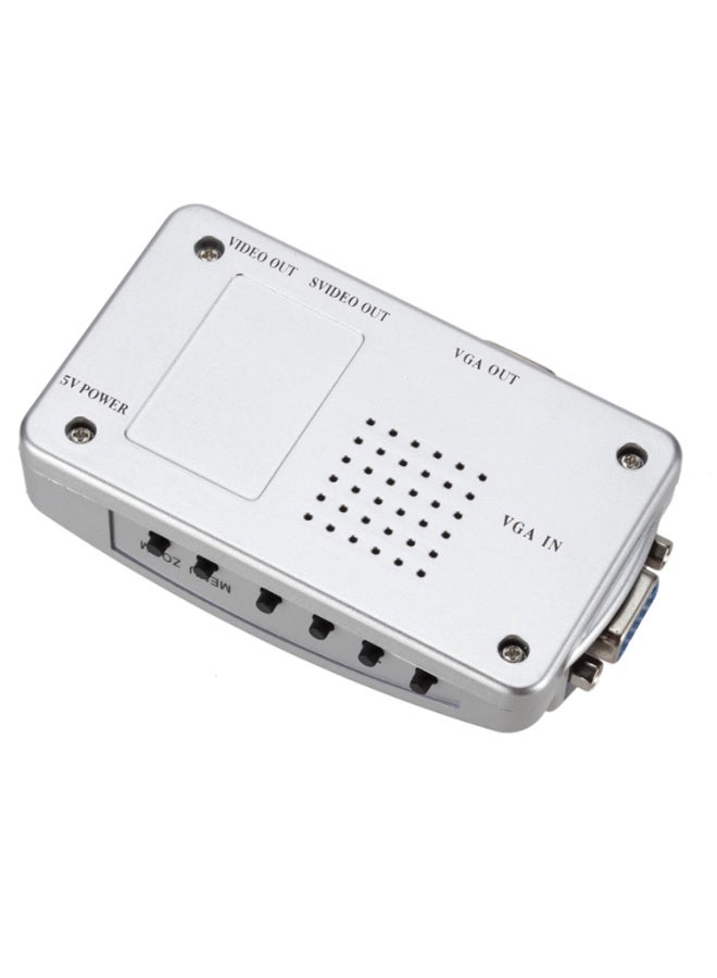 PC Converter Box VGA to AV Converter Video Switch Box - Image 3