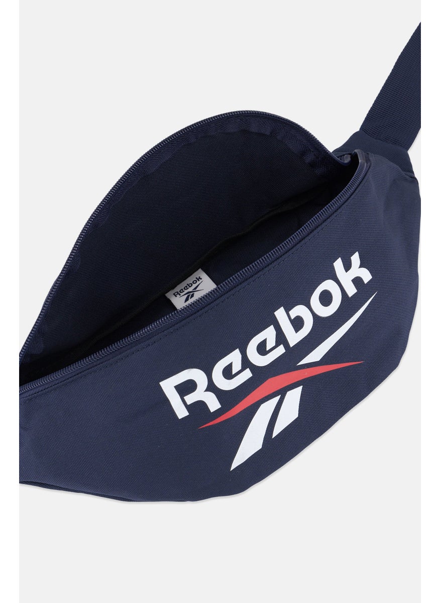 Reebok - Men Brand Logo Waist Bag 35 L x 14 H x 9 W cm, Navy - Image 1