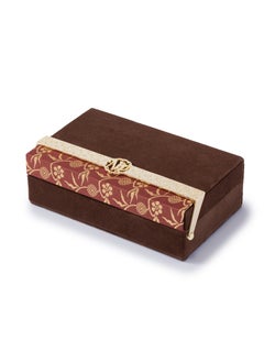 l'elefante L'elefante Premium Velvet Jewelry Box – Multi-Layered Storage Organizer with Lock & Mirror – Elegant Case for Rings, Necklaces, Earrings & Bracelets – Luxurious Gift for Women & Girls  - Image 1