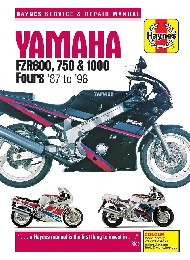 Yamaha FZR 600, 750, 1000 Fours (87 - 96)  - Image 4