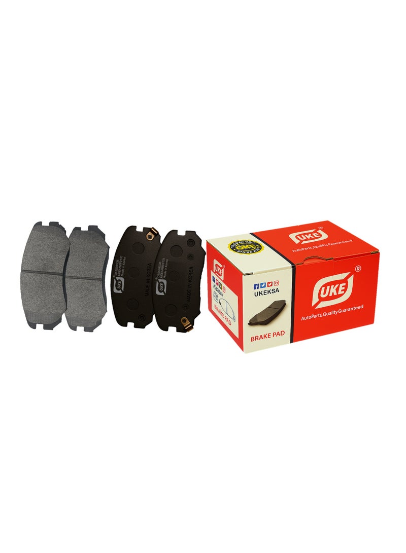 UKE Front Brake Pads Chevy Malibu 2011-2016 Ceramic, Made in Korea - Image 1