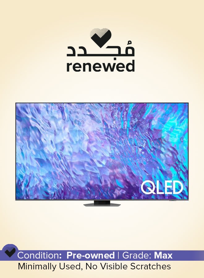 Samsung Renewed - 98-Inch Smart QLED TV 4K 120Hz 98Q80C Black - Image 1