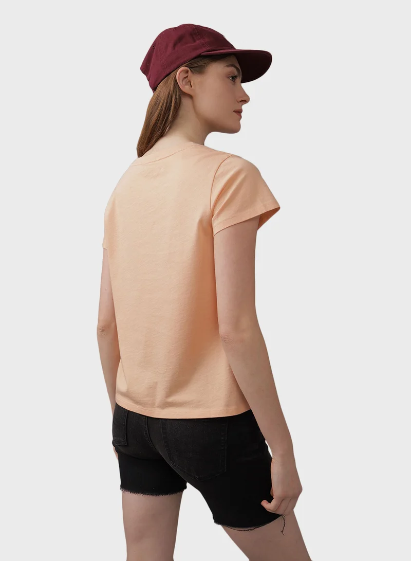 امريكان ايجل Graphic Crew Neck T-Shirt