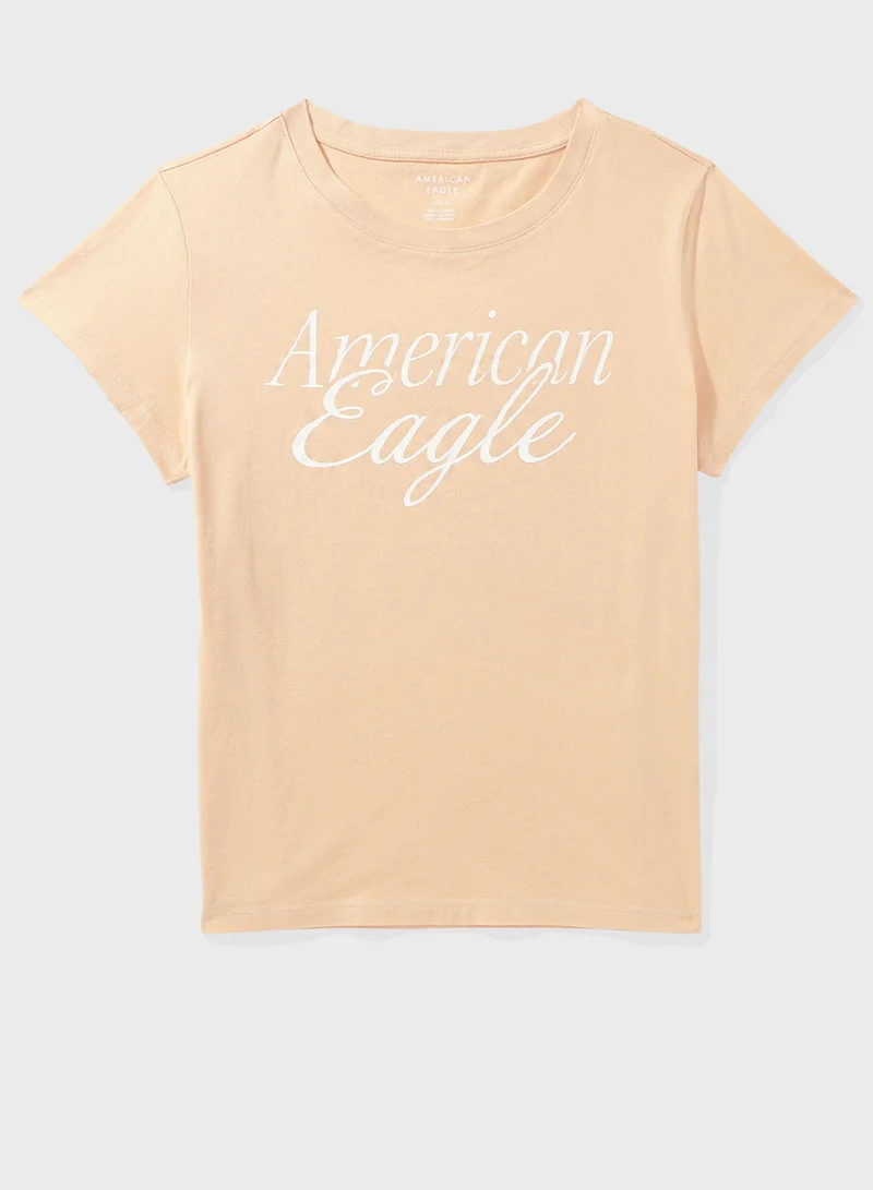 امريكان ايجل Graphic Crew Neck T-Shirt