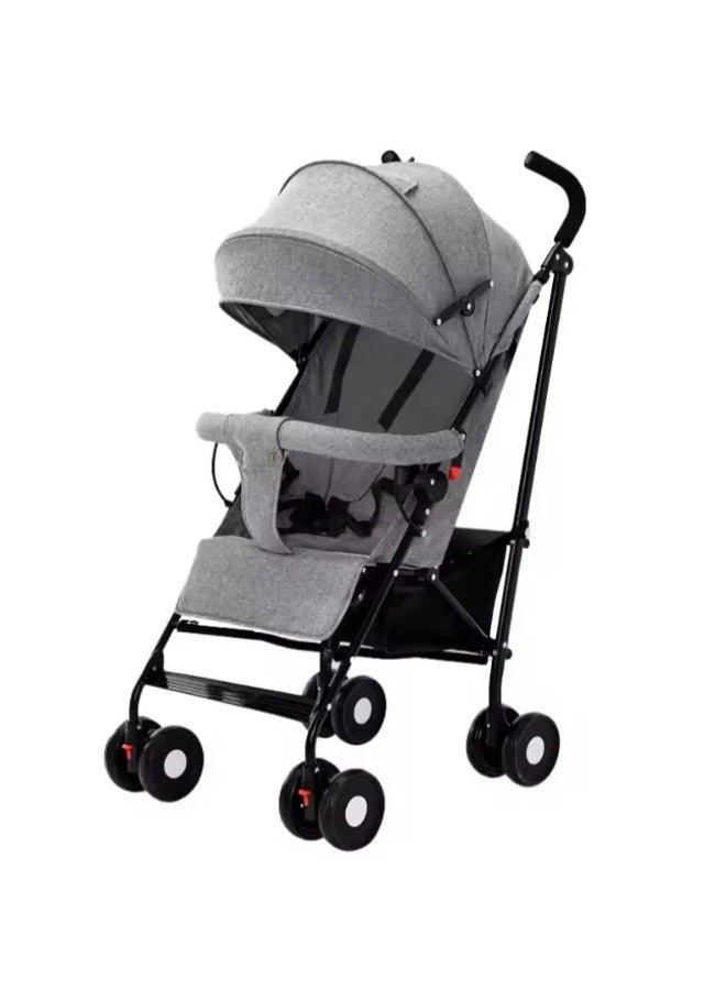 BABY STROLLER CODE HQ-105-3 GRAY