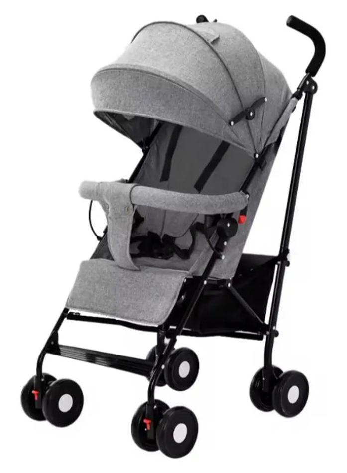 BABY STROLLER CODE HQ-105-3 GRAY