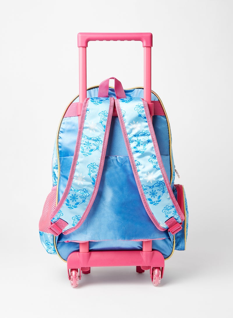 Disney Queen Of Ice And Snow Printed Trolley Backpack Multicolour - Image 3