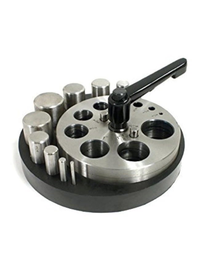SFC TOOLS Disc Cutter - Circle - 10 Punches - Rubber Base - for Jewellery Making - 28-590 - Image 1